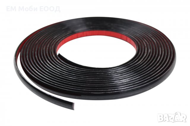 Декоративна лайсна автомобил универсална самозалепваща лента 10м х 30мм Черна, снимка 3 - Аксесоари и консумативи - 39276689