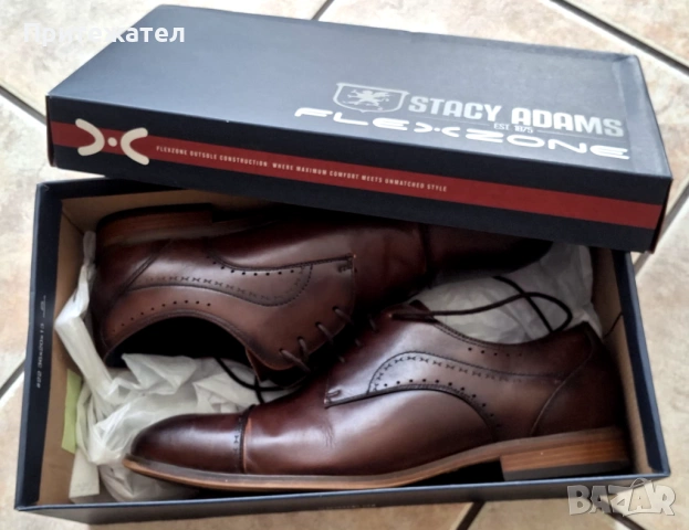 Мъжки обувки лицева кожа - номер 43., снимка 2 - Официални обувки - 54158408