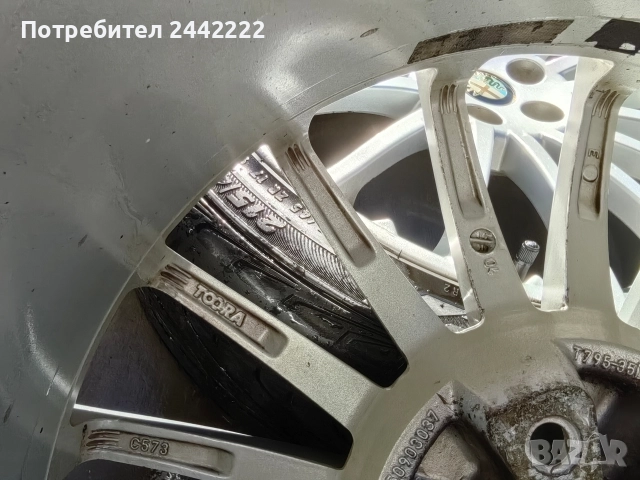 Алфа Ромео 17, снимка 10 - Гуми и джанти - 52740143