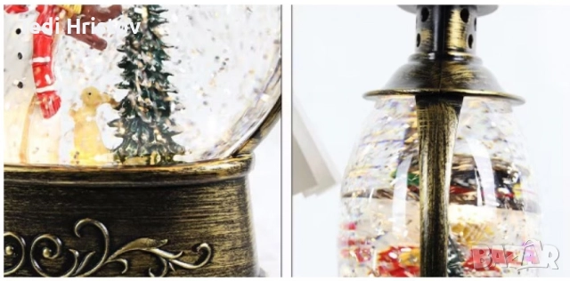 Коледен снежен глобус, снимка 4 - Декорация за дома - 52239759