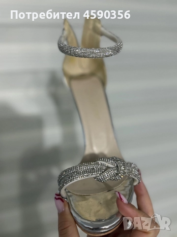 Официални токчета и чанта, снимка 2 - Дамски обувки на ток - 52617051