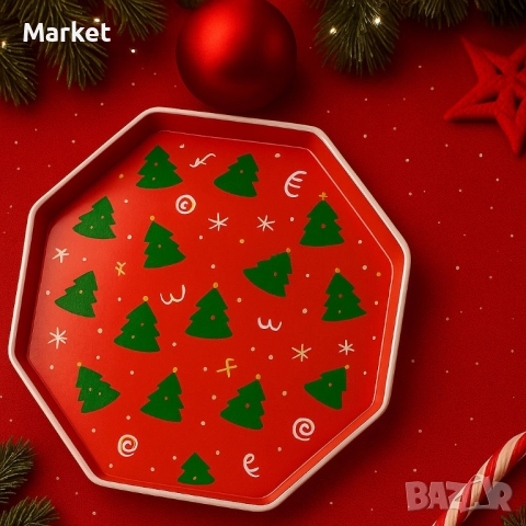 Практична Коледна табла с елхички, снимка 3 - Декорация за дома - 52063104
