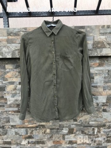 Риза Zara в камуфлажно зелено, снимка 1 - Ризи - 29352150