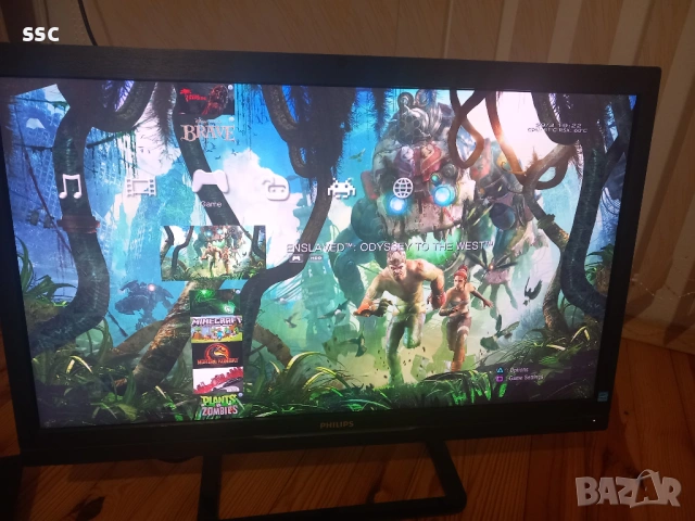 PS3 Super Slim 80GB хакнат+игри, снимка 7 - PlayStation конзоли - 54019281