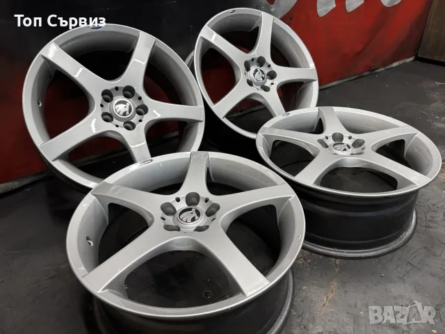 Алуминиеви джанти за Шкода (Skoda), Фолксваген(Volkswagen), Ауди(Audi) - VW Group, 17 цола, 5х100, снимка 3 - Гуми и джанти - 55852817
