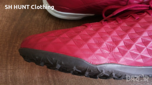 NIKE TIEMPO Leather Astro Turf Football Размер EUR 42 / UK 7,5 стоножки за футбол 134-14-S, снимка 8 - Футбол - 53042680