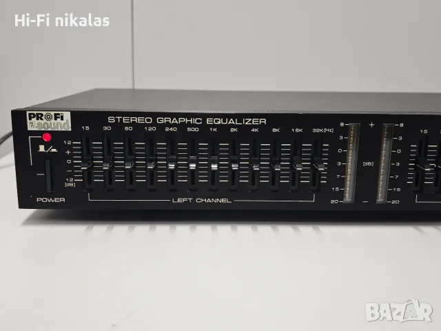 EQ стерео графичен еквалайзер PROFI SOUND 32441, снимка 2 - Еквалайзери - 56374966