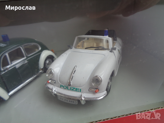 1:43 SCHUCO VW ЛОТ ПОЛИЦИЯ ПОЛИЦЕЙСКА КОЛИЧКА ИГРАЧКА МОДЕЛ, снимка 11 - Колекции - 44758203