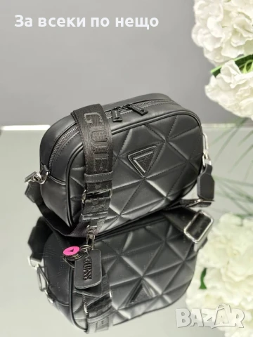 Guess Дамска Чанта С Дълга Дръжка За През Рамо Гес - Налични Различни Цветове Код E564, снимка 7 - Чанти - 50824756