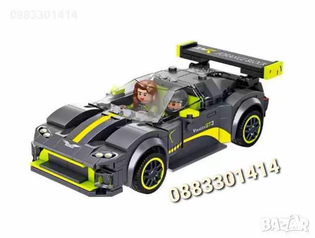 Състезателна кола, Конструктор, Звук и светлини 