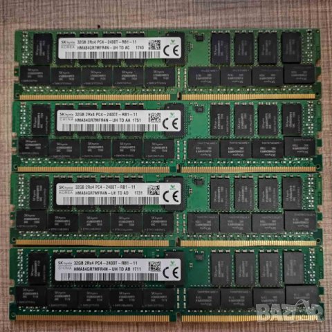 Сървърна памет ECC RAM Hynix 128Gb 32Gb x 4бр, DDR4 2400, снимка 1 - RAM памет - 42436432