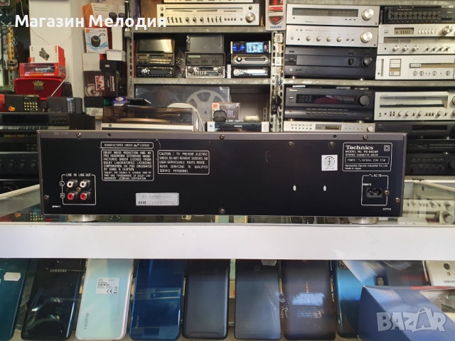 Касетен дек Technics RS-B608B В отлично техническо и визуално състояние., снимка 8 - Декове - 48205538