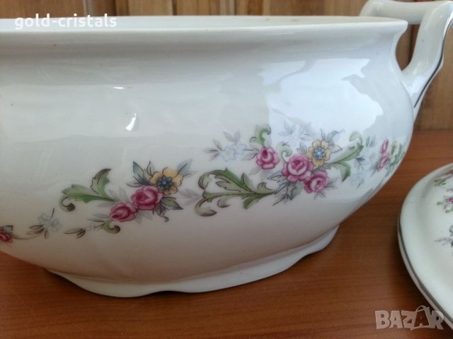 Супник и дълбоки чинии Полша, снимка 4 - Антикварни и старинни предмети - 33761723