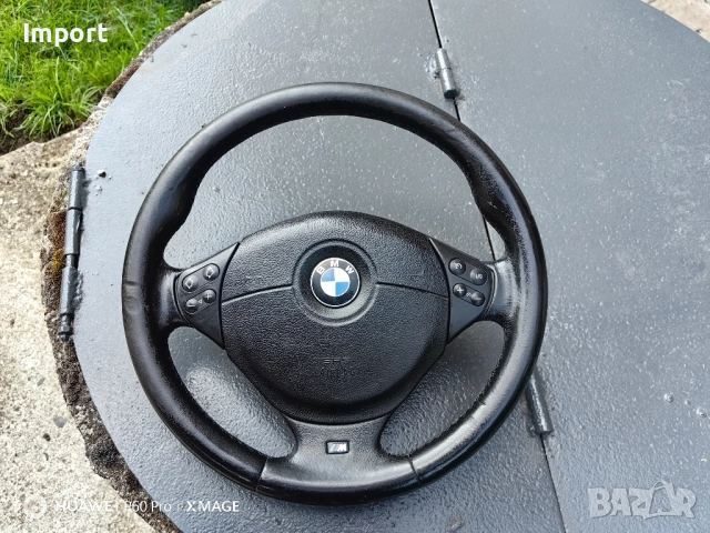 Оригинален М волан за BMW E39 FACE, снимка 3 - Части - 51760036
