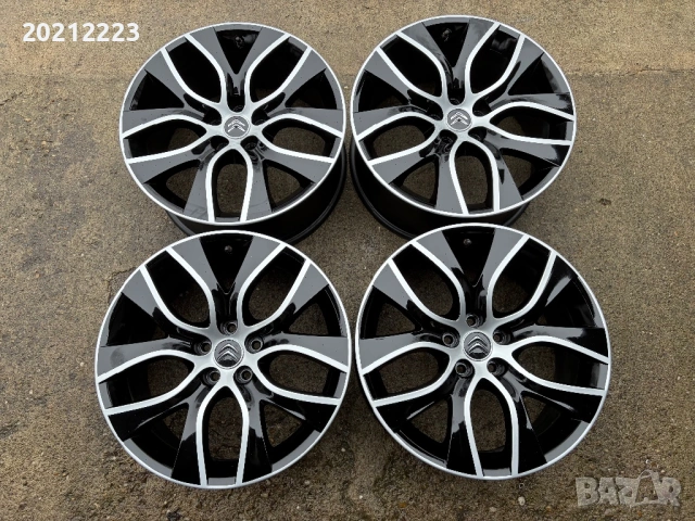 4 броя алуминиеви джанти за Citroen C5 18, снимка 2 - Гуми и джанти - 53022870