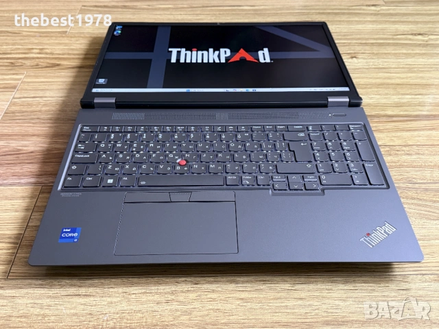 Lenovo P16 Gen2`i7-13700HX/RTX A1000/32GB DDR5/1TB SSD/165Hz WQXGA/Гаранция, снимка 4 - Лаптопи за работа - 53236615