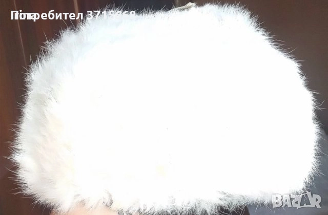 Луксозна дамска шапка от сребърна лисица 2 бря, снимка 2 - Шапки - 52915079