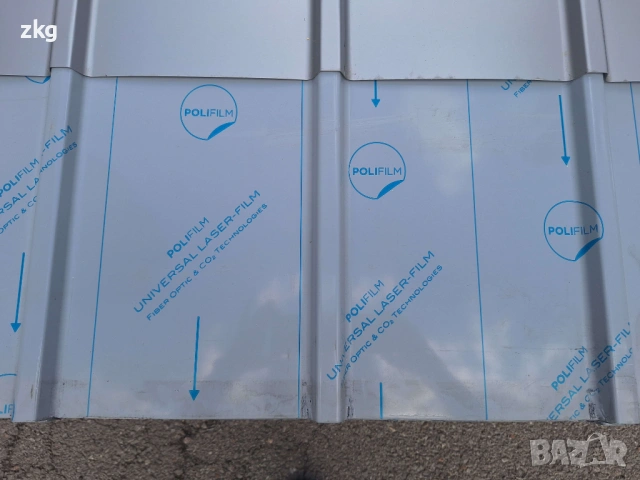 Преоценена ЛТ ламарина TR20x280-1120 Ral9006 с дължина 2.5м, снимка 5 - Строителни материали - 53291735