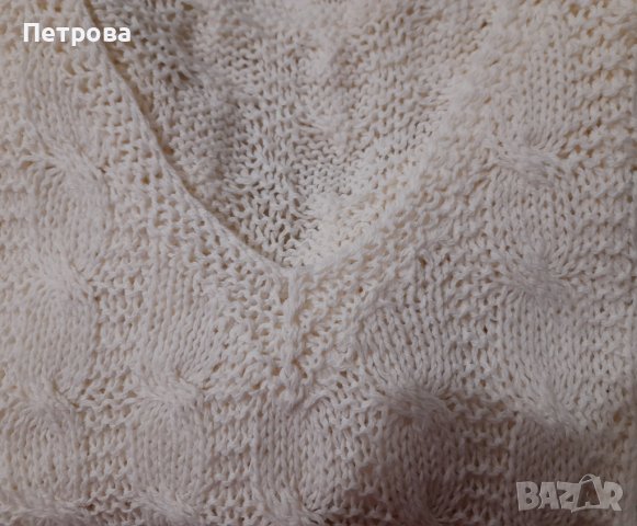 Пуловер ръчно плетен, снимка 2 - Блузи с дълъг ръкав и пуловери - 38735516