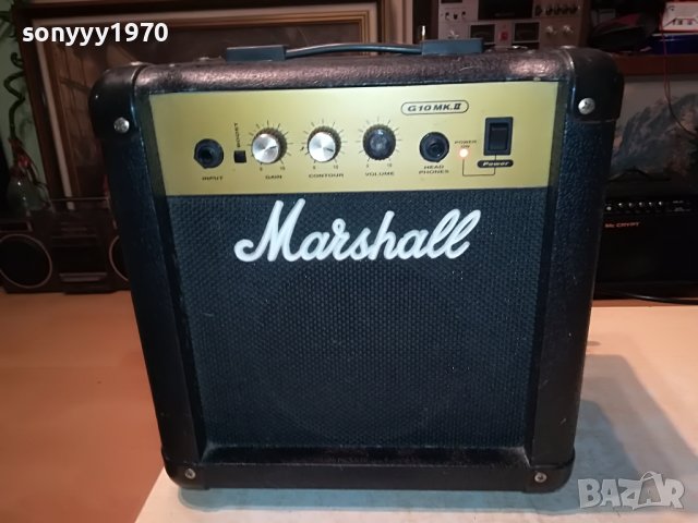 MARSHALL GUTAR AMPLIFIER-ВНОС ENGLAND 1302231952, снимка 5 - Ресийвъри, усилватели, смесителни пултове - 39664031