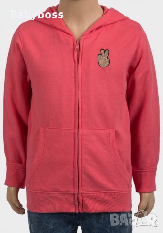 Суичер с качулка за момиче Миноти, снимка 1