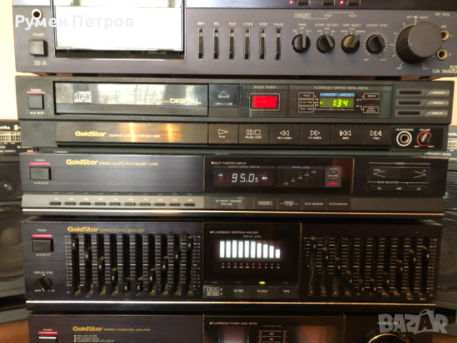 Отличен сет на Gold Star, снимка 10 - Аудиосистеми - 44782273
