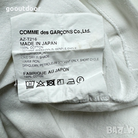 Comme des Garçons Play Gold Heart T-Shirt (2XL), снимка 6 - Тениски - 54337280