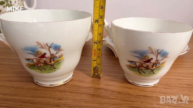 Троен сет за чай Regency - 2 броя, снимка 8 - Сервизи - 53964202