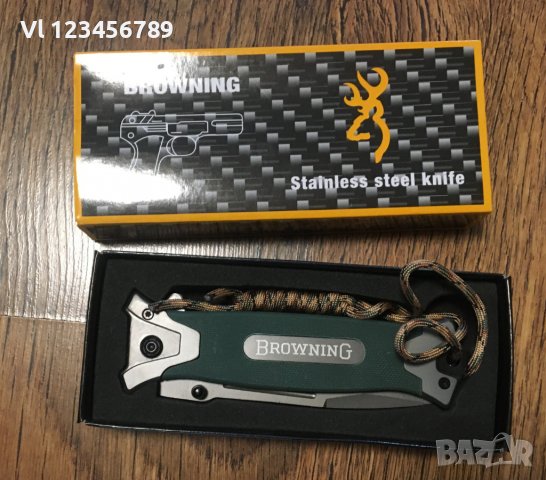 Сгъваем нож Browning 364 -85х218, снимка 2 - Ножове - 39391646