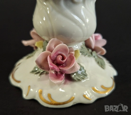 Порцеланови свещници Sandizell, Dresden, снимка 3 - Други - 54322634