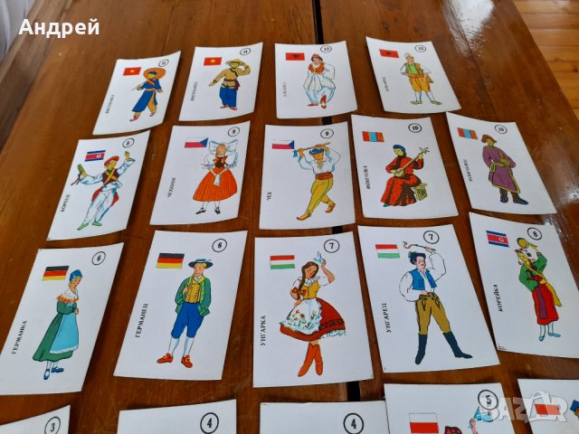 Стари карти Черен Петър Знамена, снимка 4 - Антикварни и старинни предмети - 35305687