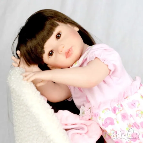 Реборн бебе, Reborn baby doll, реалистична винил кукла. Преродено бебе, снимка 7 - Кукли - 52072260