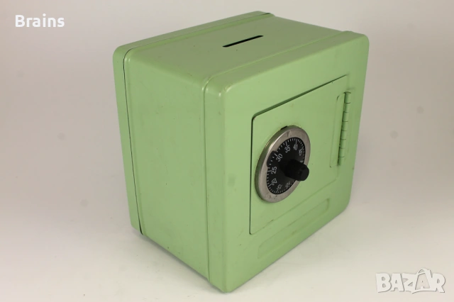 Немска TALENTUS Сейф Касичка с Шифър Метална, снимка 4 - Образователни игри - 53338749