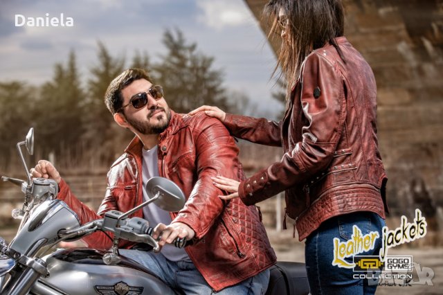 !!!Намалено!!!Дамско кожено яке Dirty12 Maya ръчна изработка Германия , снимка 2 - Якета - 30348983