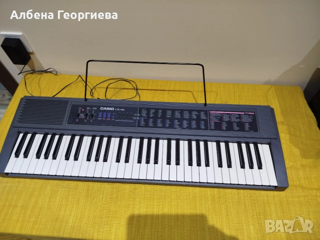 Синтезатор CASIO CTK - 450 , снимка 10 - Синтезатори - 54036310