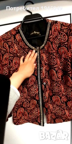 Дамско елегантно сако - размер С (Без забележки), снимка 5 - Сака - 50517244