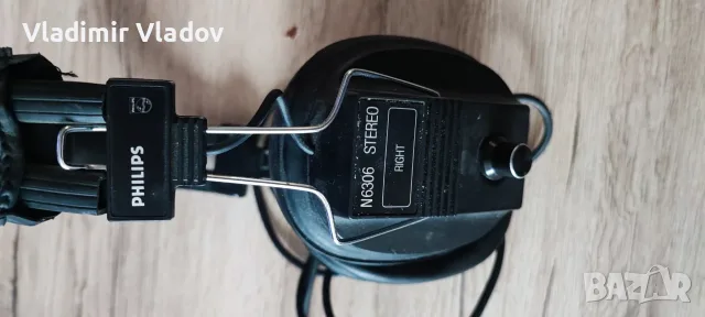 Винтидж стерео слушалки Philips N6306, снимка 2 - Слушалки и портативни колонки - 56277862
