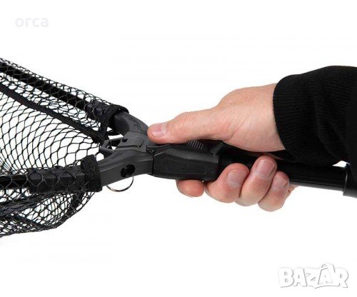 Кеп с гумирана мрежа Fox Rage Warrior Net, снимка 10 - Такъми - 42905357