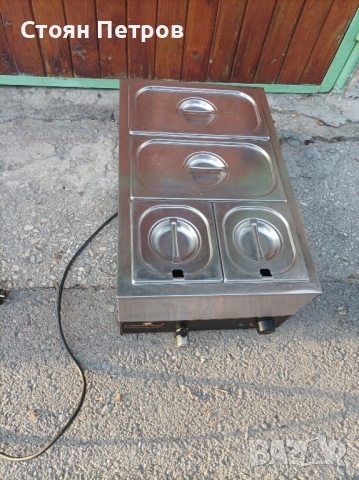 Бен мари топла витрина мокро на вода, снимка 2 - Витрини - 52446020