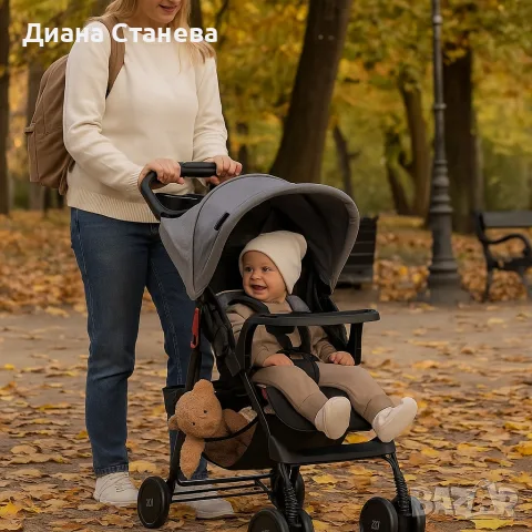 Лятна детска количка Zizito Adel., снимка 2 - Детски колички - 56047027