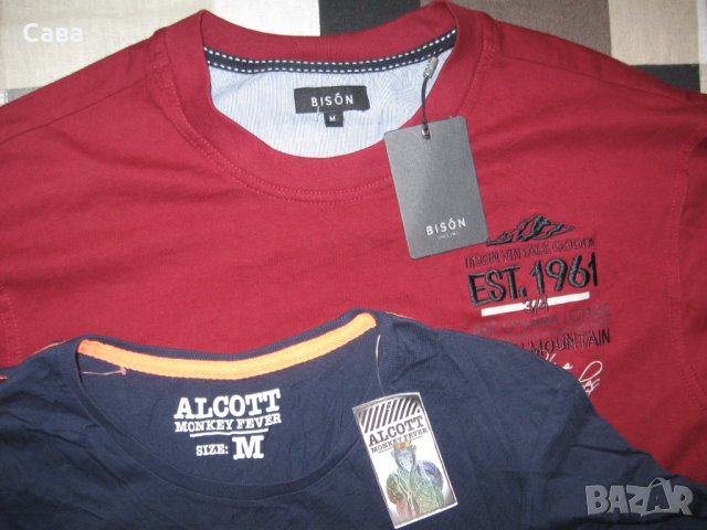 Тениски BISON, ALCOTT  мъжки,С и М