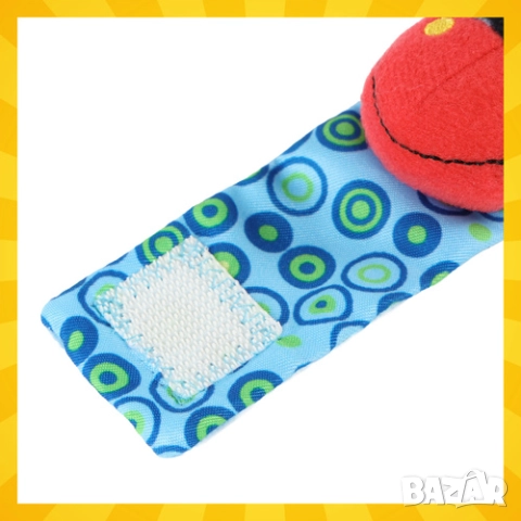 Бебешки комплект гривни дрънкалки и чорапи за игра 0+ / Чорапи за игра, снимка 10 - Бебешки чорапи - 52776312