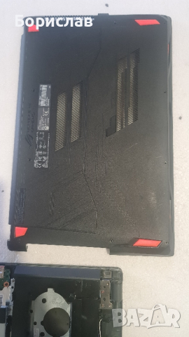asus gl753v на части , снимка 2 - Лаптопи за игри - 44681942