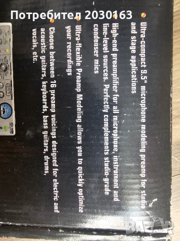 Behringer Mini Mic 800, снимка 4 - Други - 51296621