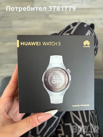 ЧИСТО НОВ Huawei Watch 5 42mm LTE White (Гаранция към А1)