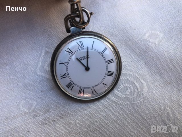 стар сребърен джобен часовник "VUILLEMIN REGNIER" - FRANCE, снимка 3 - Антикварни и старинни предмети - 42635360