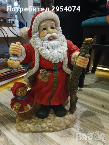 голяма декоративна фигура с Дядо Коледа 59лв, снимка 1 - Декорация за дома - 44342491
