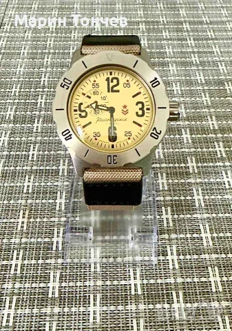 Восток Komandirskie 31J 100м Diver 350749, снимка 6 - Мъжки - 55776067