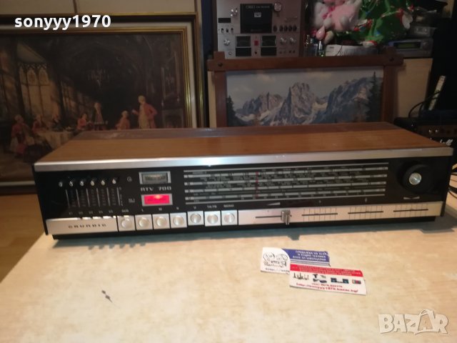 GRUNDIG RTV700-MADE IN WEST GERMANY 2412212048, снимка 9 - Ресийвъри, усилватели, смесителни пултове - 35236016