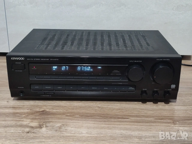 KENWOOD стерео ресивър с дистанционно*. Транзисторен усилвател с радио тунер, снимка 12 - Ресийвъри, усилватели, смесителни пултове - 53342193